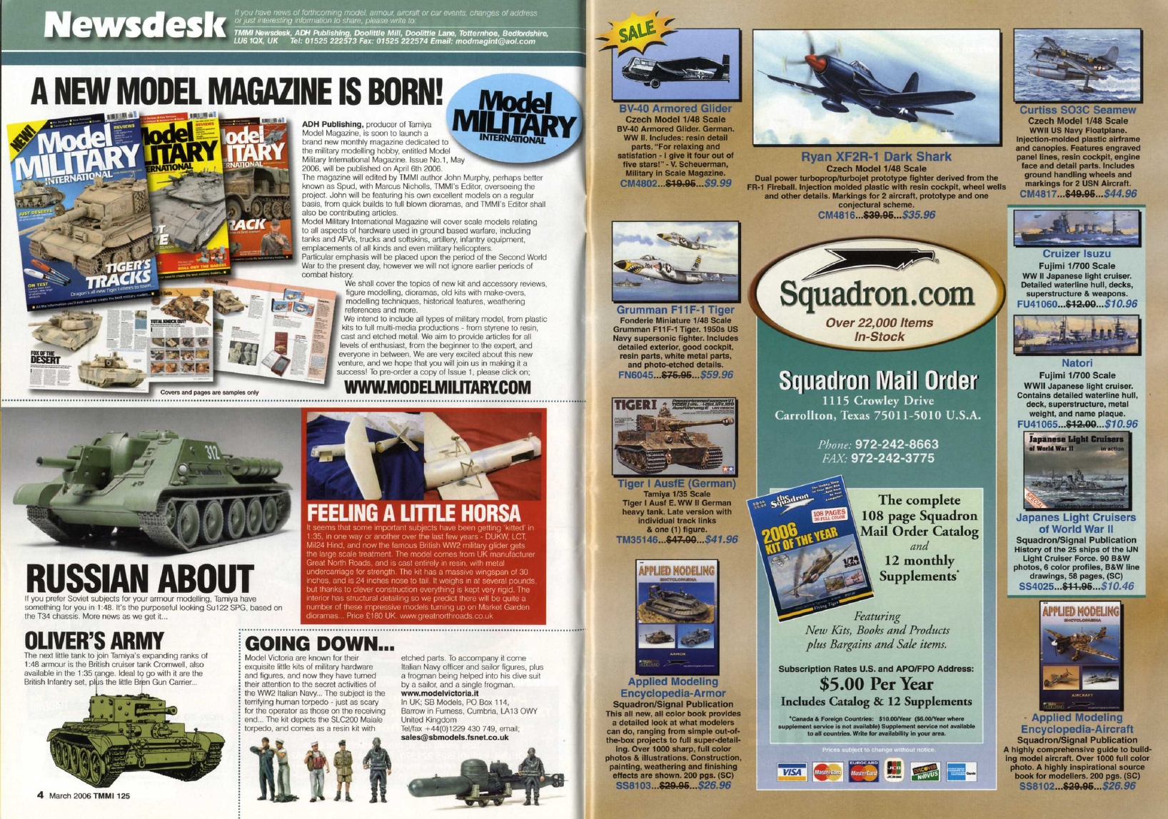 Tamiya Model Magazine 125 (2006-03)